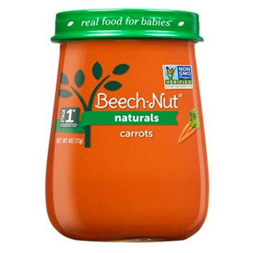 Beech-Nut Naturals Stage 1 Baby Food - Carrots