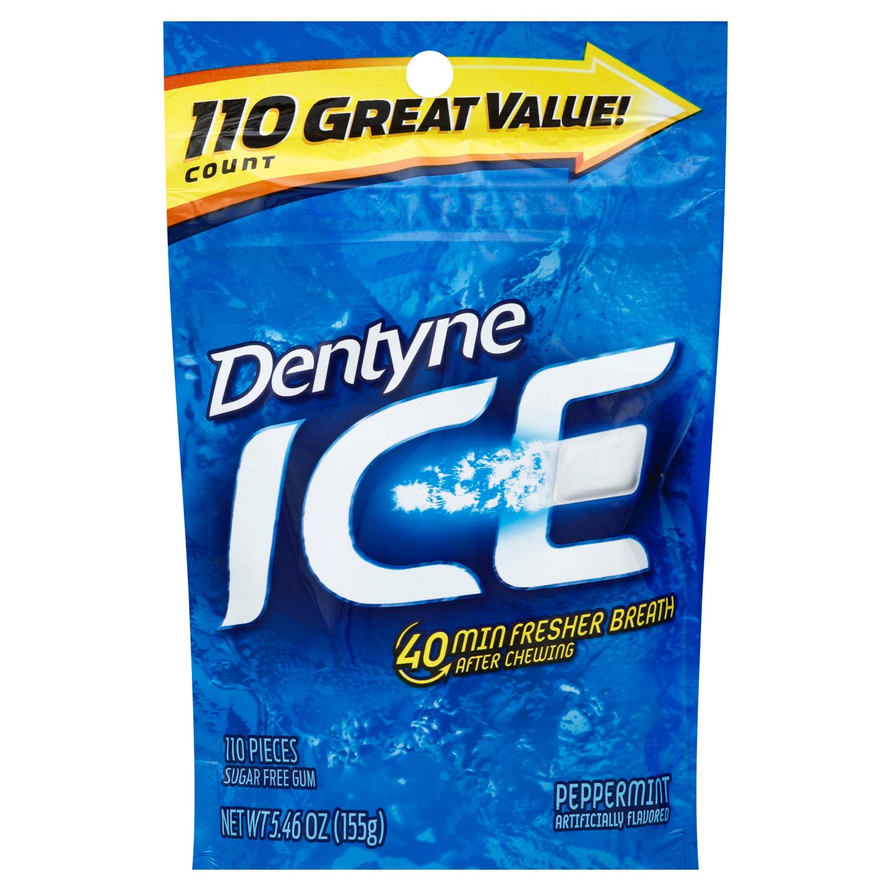 Dentyne Ice Ice Peppermint Sugar Free Gum Shop Gum & Mints at HEB