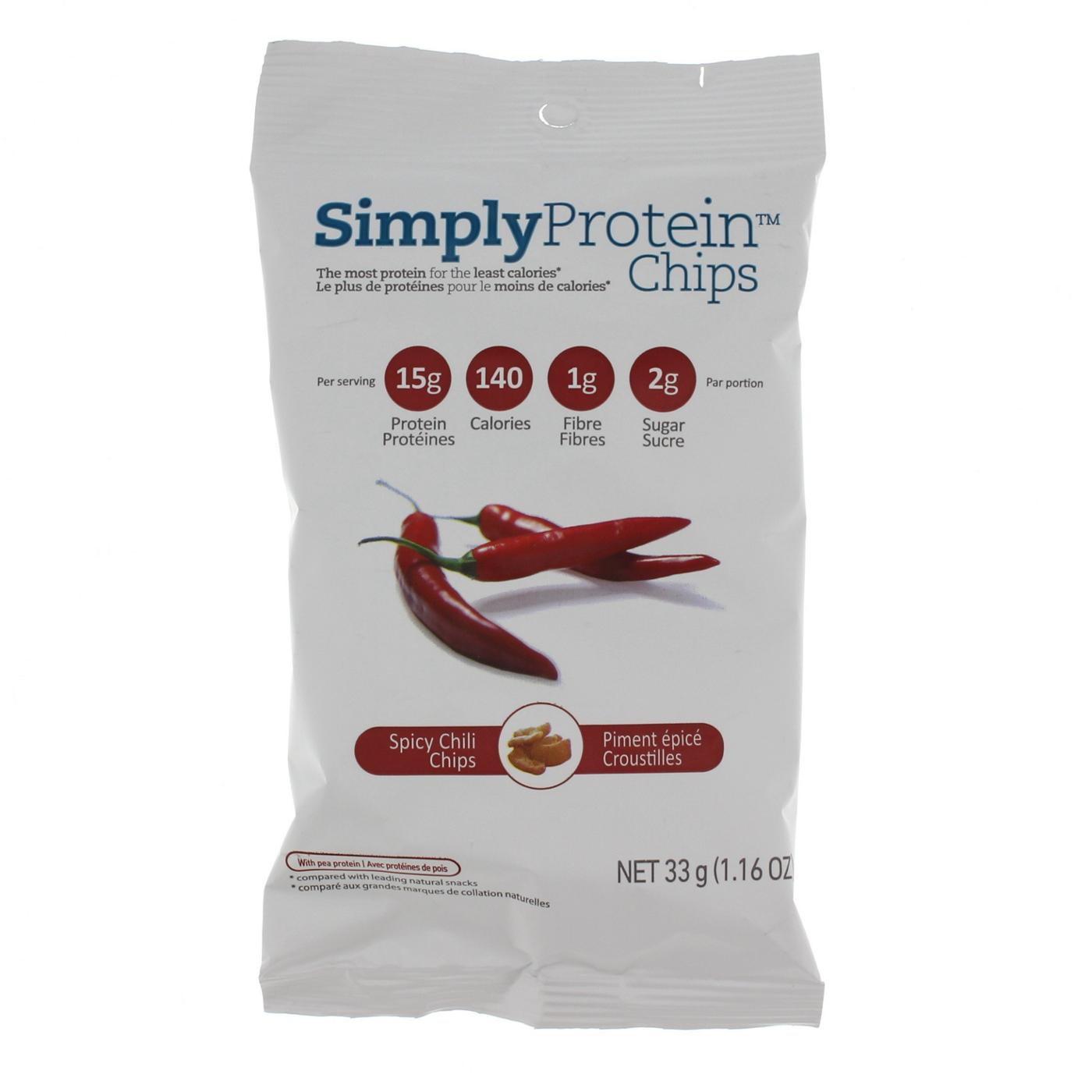 Simply Protein Chips - Chili; image 1 of 2