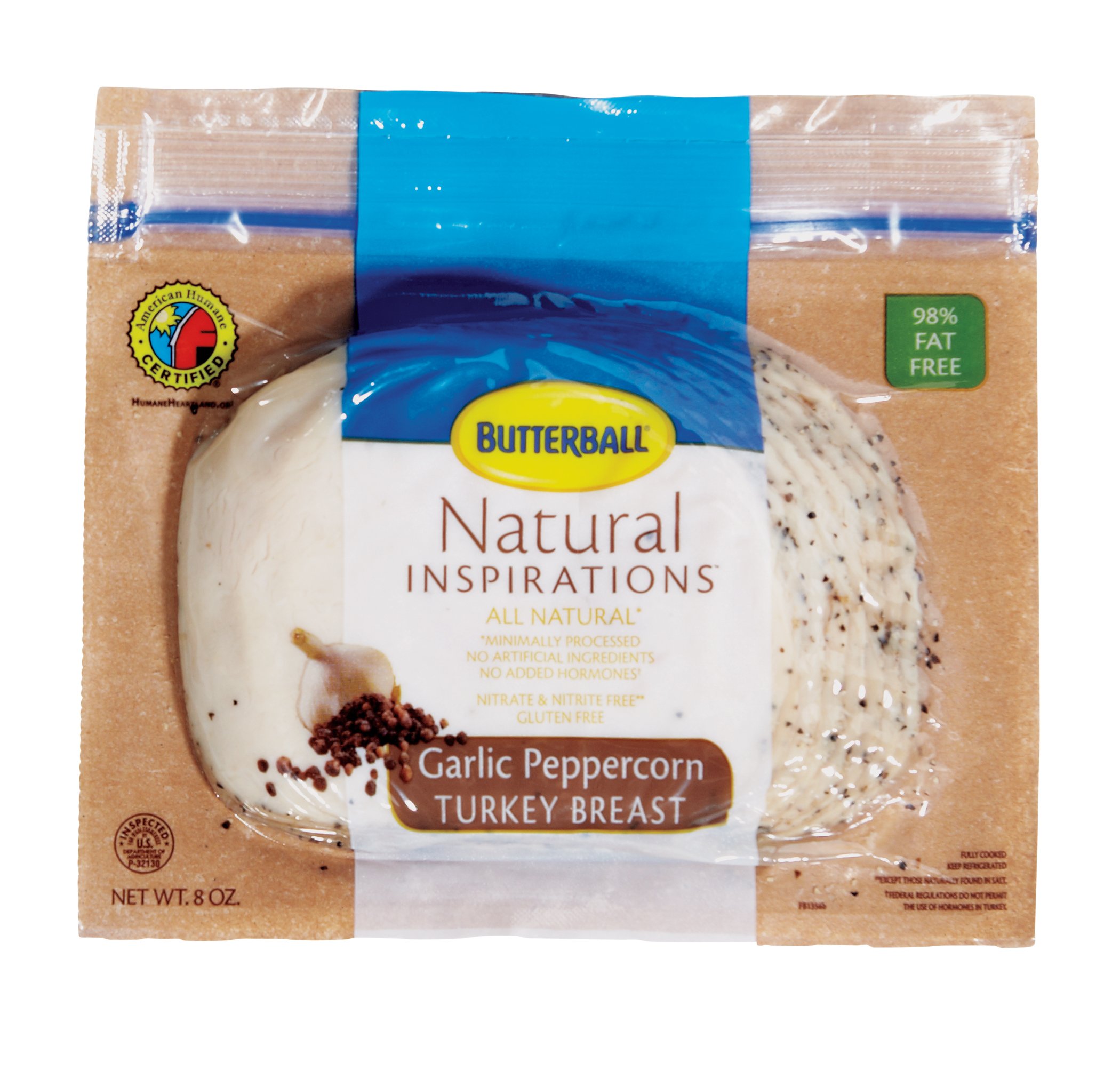 Butterball Natural Inspirations Garlic Peppercorn Turkey Breast - Shop ...