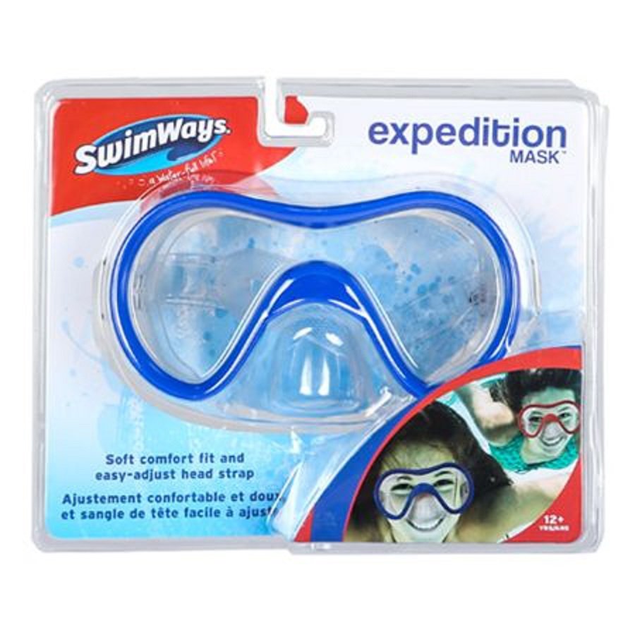 SwimWays Expedition Swim Mask, Colors May Vary Shop Goggles & Masks