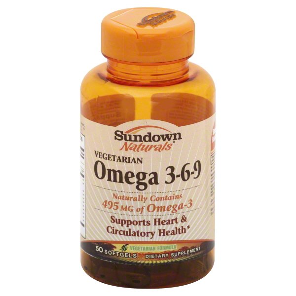 Sundown Naturals Vegetarian Omega 3-6-9 - Shop Diet & Fitness at H-E-B