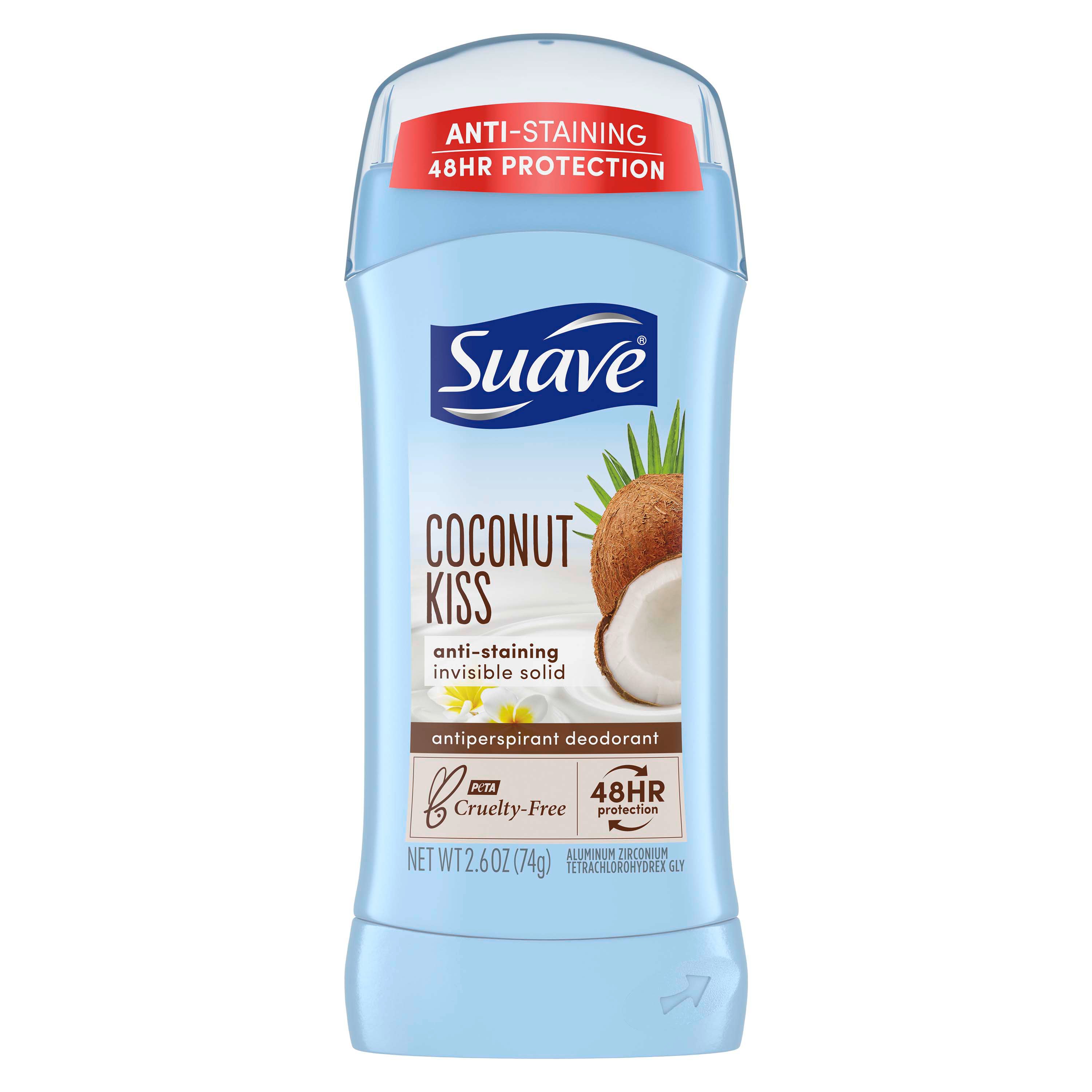 Suave Coconut Kiss Invisible Solid Antiperspirant Deodorant Shop
