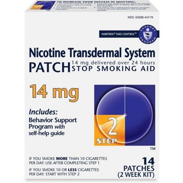 Habitrol Nicotine Patch Step 2 14MG, 14 ct