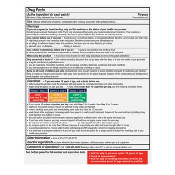 Habitrol Nicotine Patch Step 2 14MG, 14 ct