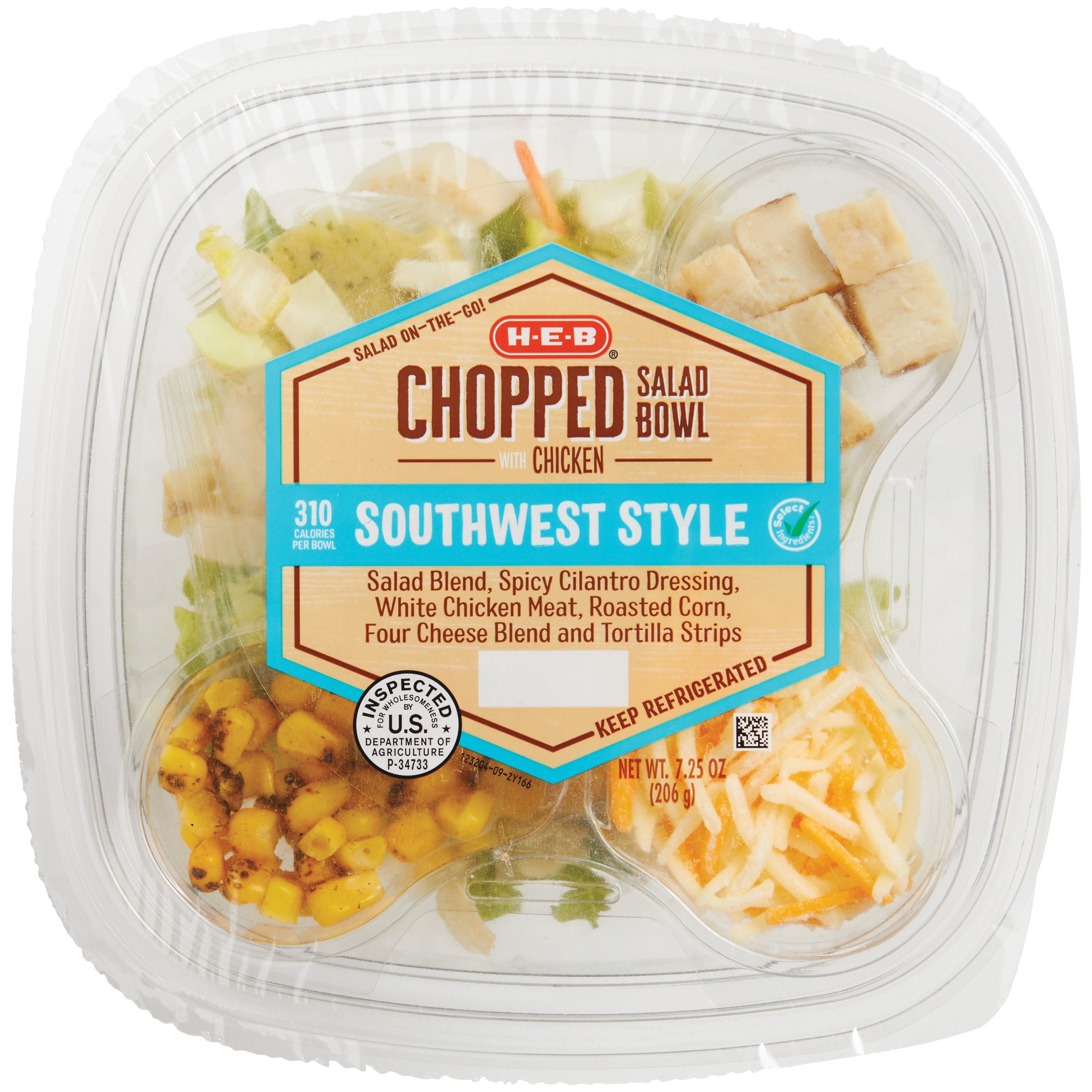 H-E-B Chopped Salad Kit - Southwest