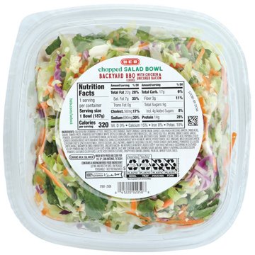 H-E-B Chopped Salad Bowl - Backyard BBQ