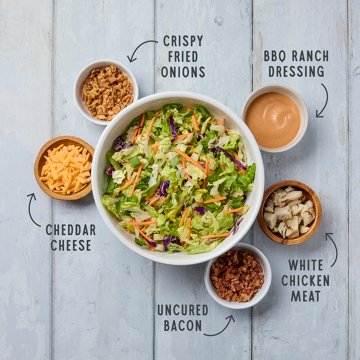 H-E-B Chopped Salad Bowl - Backyard BBQ