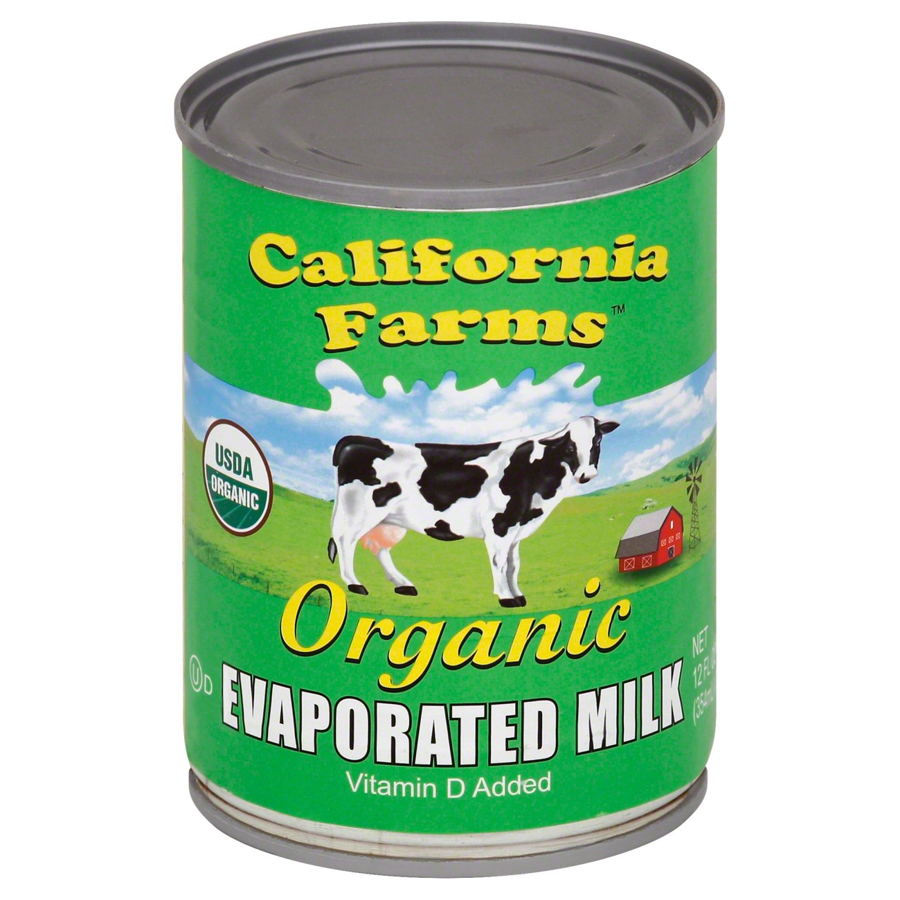 California Farms Organic Evaporated Milk - Shop Evaporated Milk at H-E-B