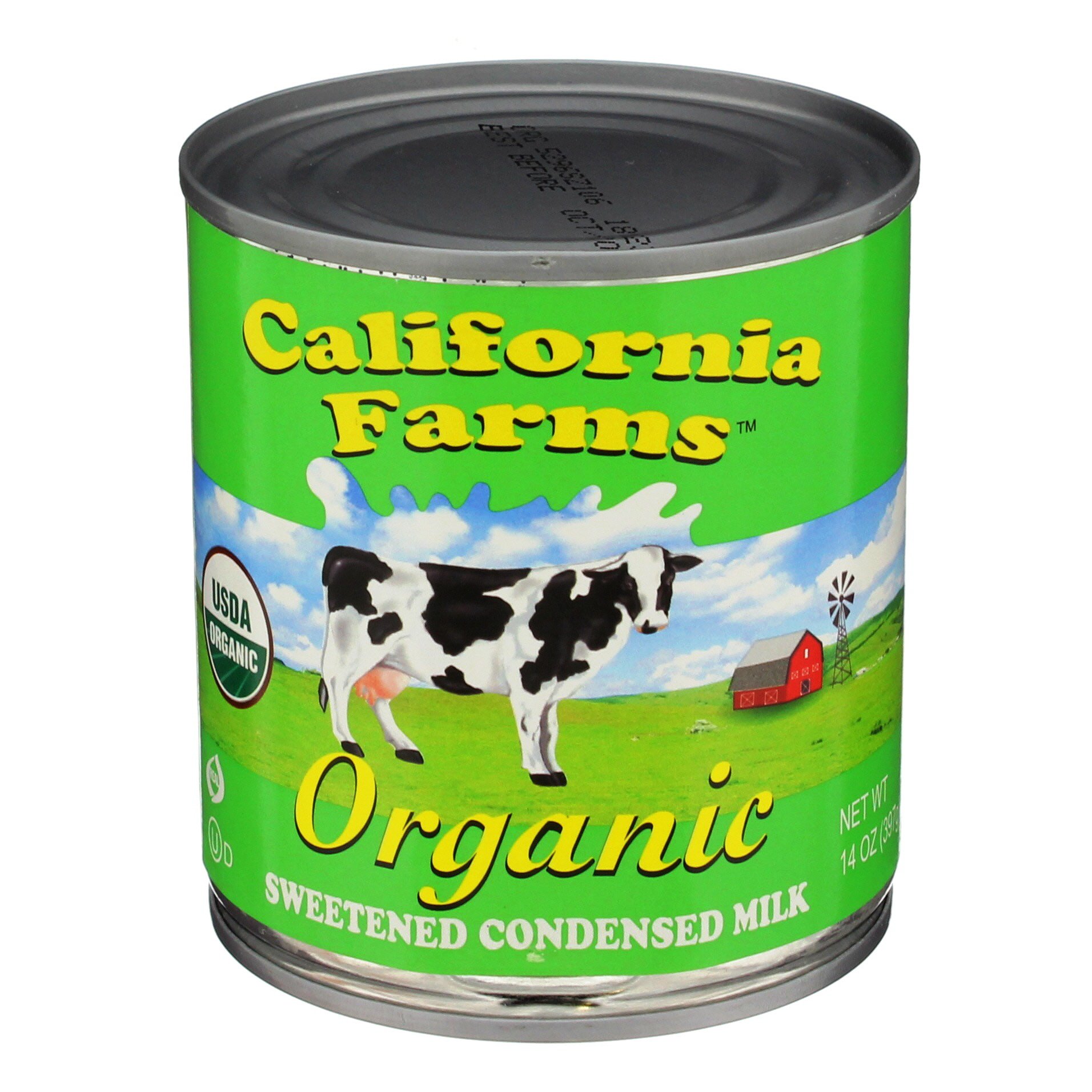 California Farms Organic Sweetened Condensed Milk - Shop Evaporated ...