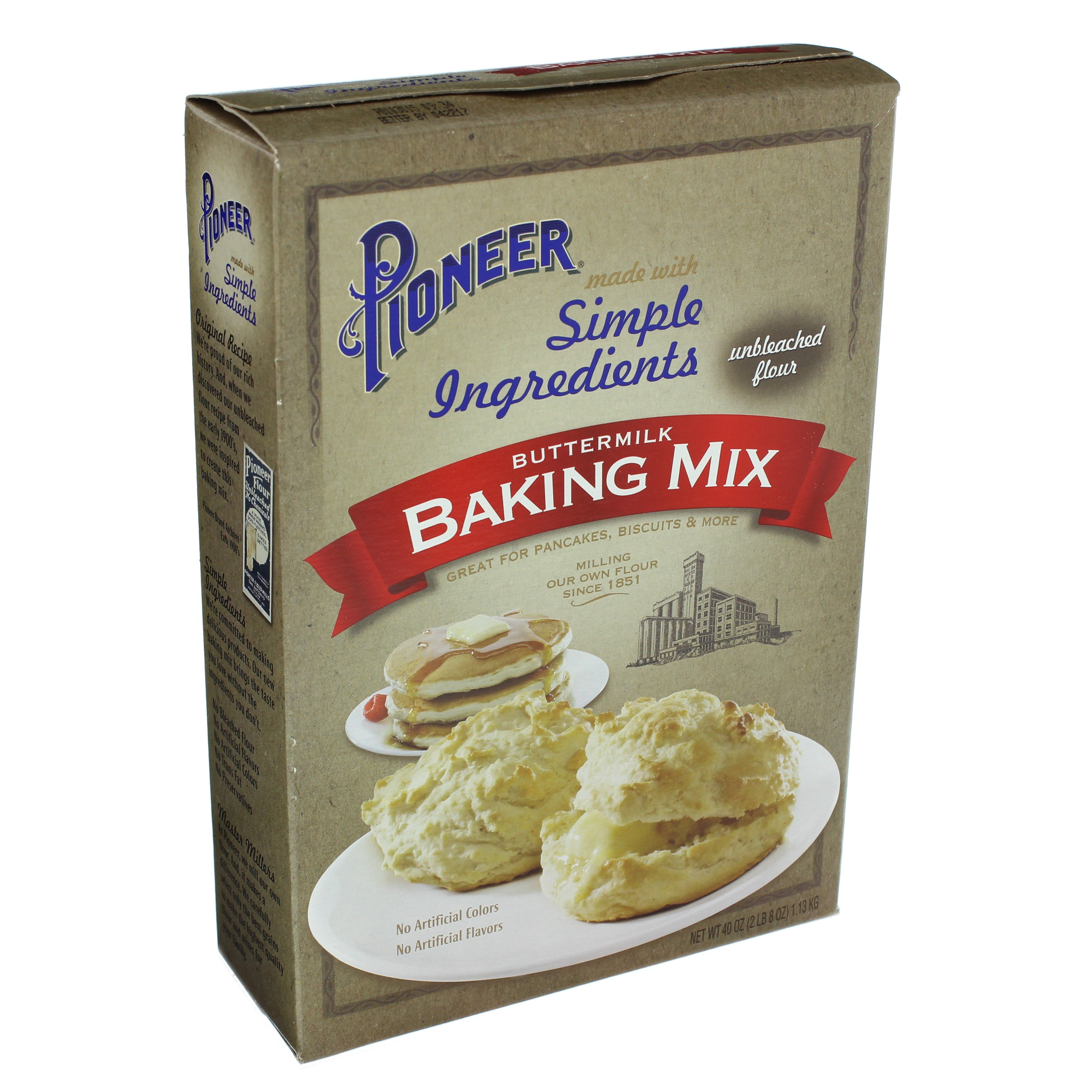 Pioneer Simple Ingredients Buttermilk Baking Mix - Shop Baking Mixes at ...