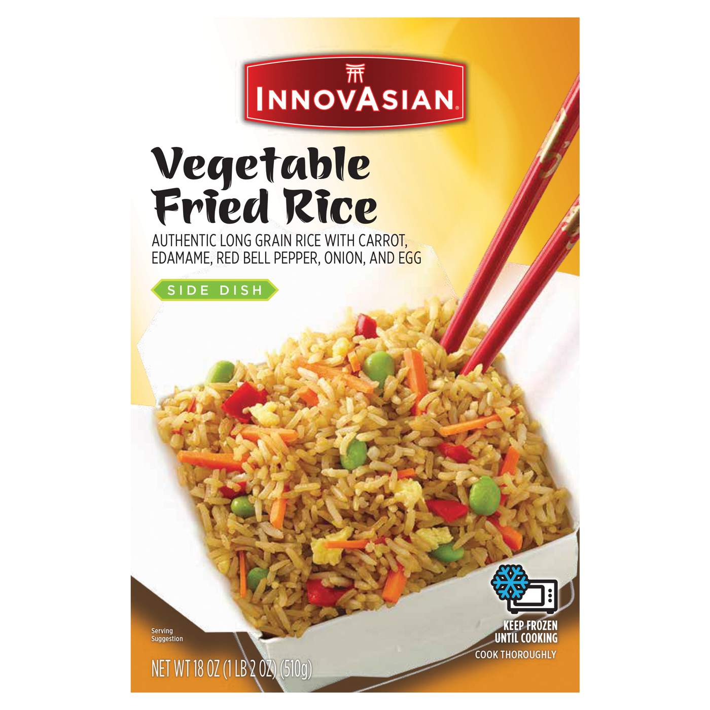 InnovAsian Frozen Vegetable Fried Rice; image 2 of 8