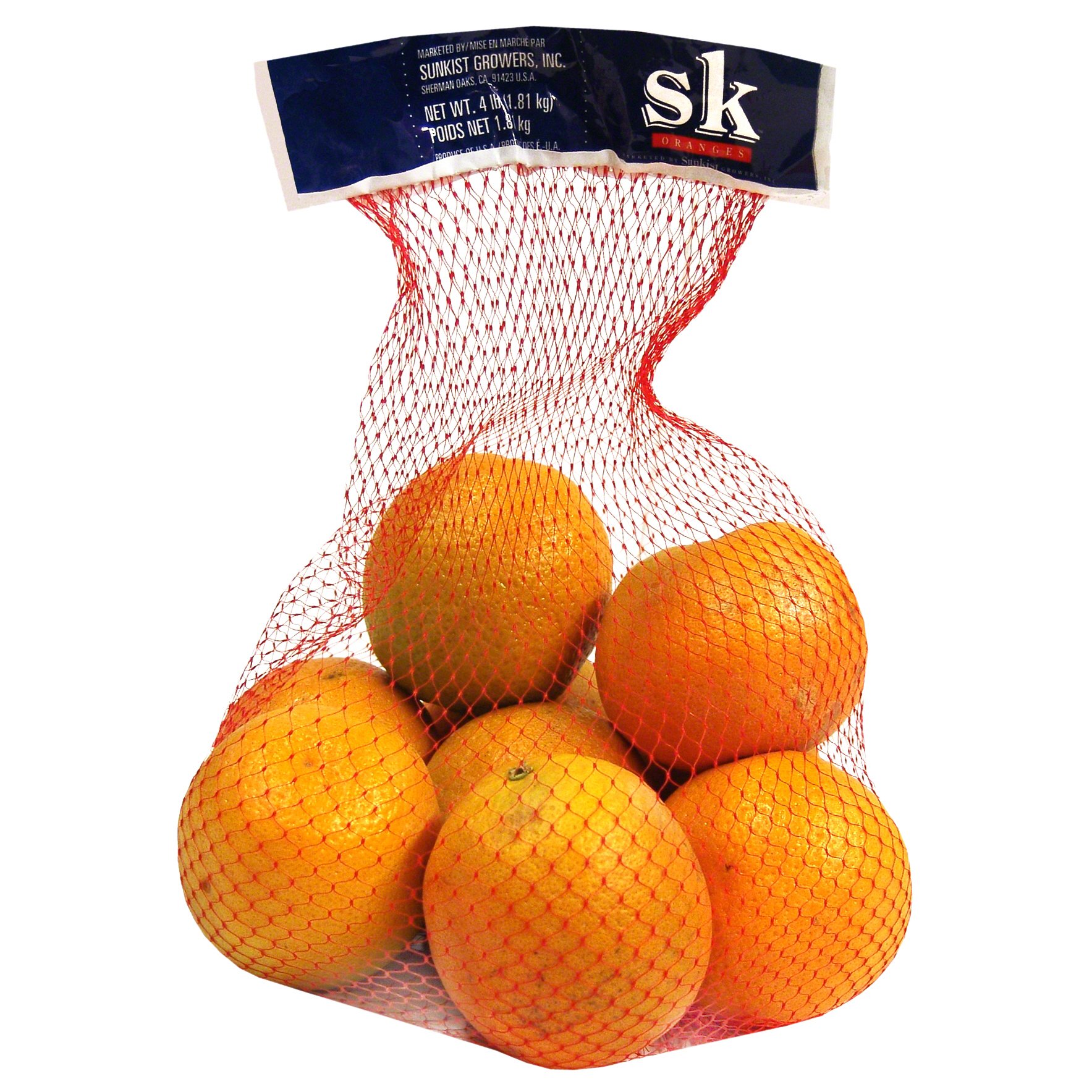 Fresh Valencia Oranges Bag - Shop Citrus at H-E-B
