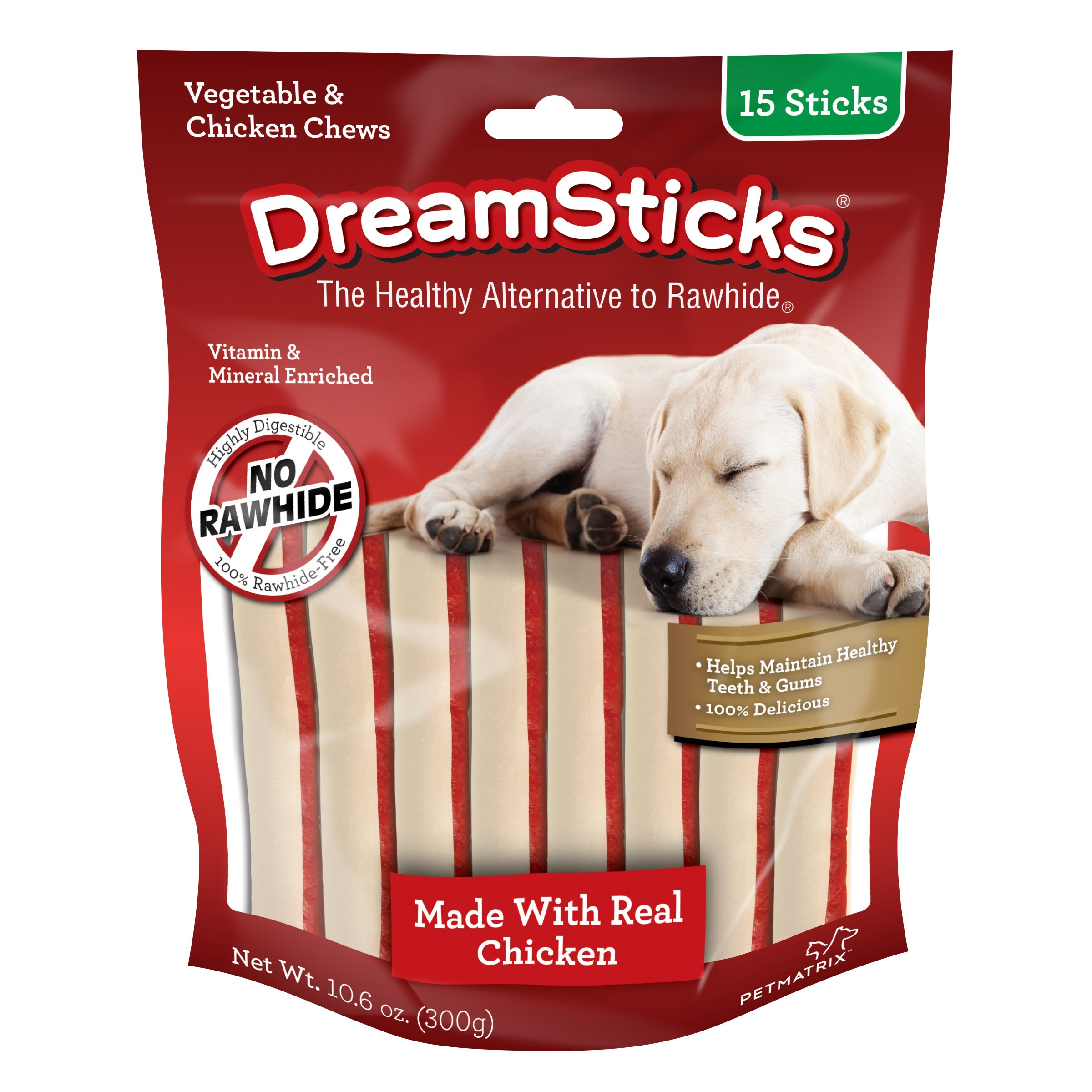 DreamBone DreamSticks Chicken Flavored Chews Shop Dogs at HEB