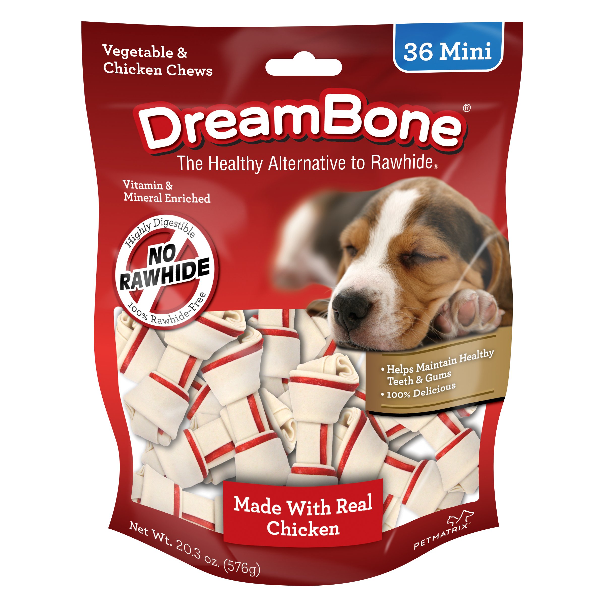 dog treat made of rawhide