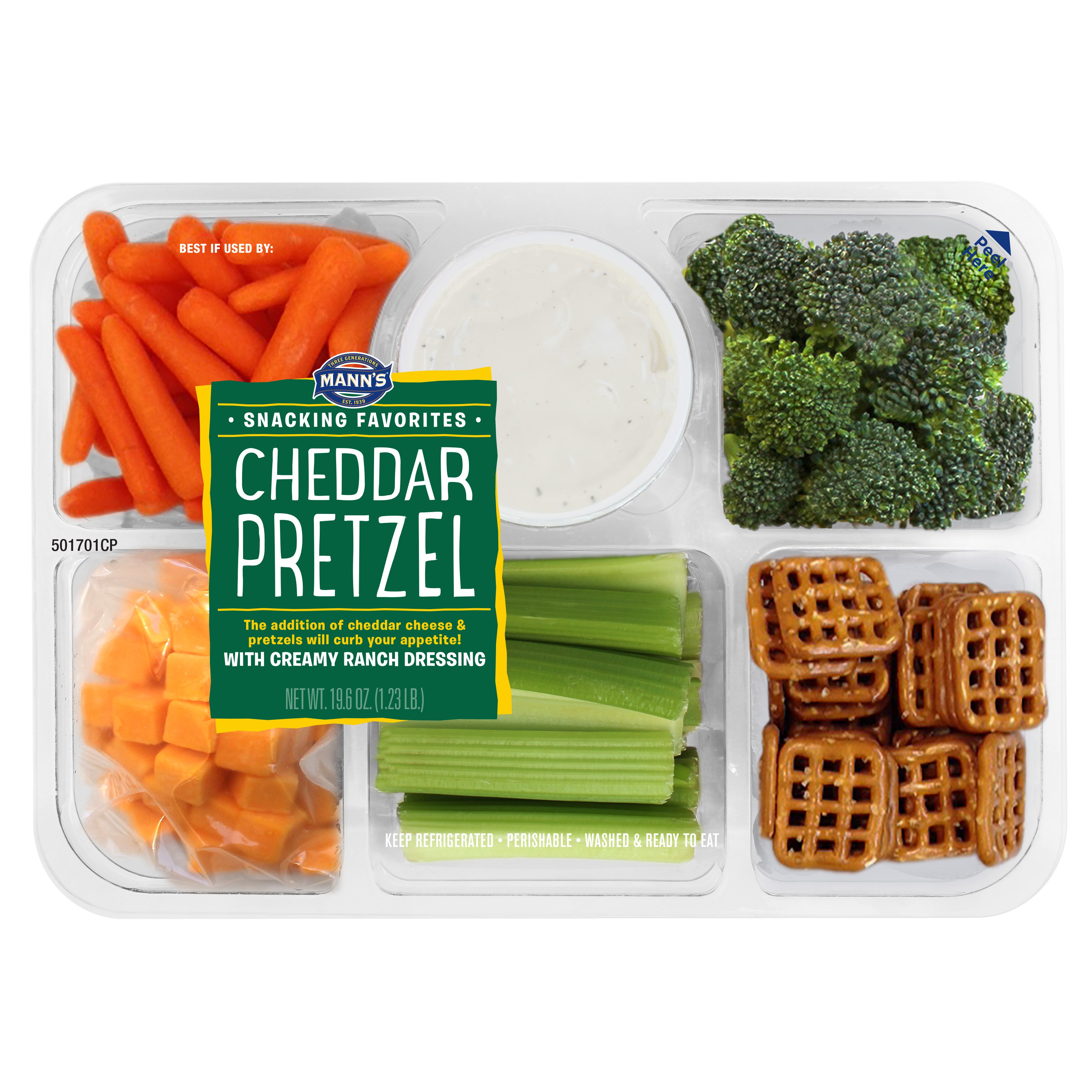 Mann's Cheddar Pretzel Party Tray Shop Standard Party Trays at HEB