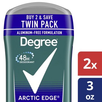 Degree Men 48 Hr Protection Deodorant - Arctic Edge, 3 oz