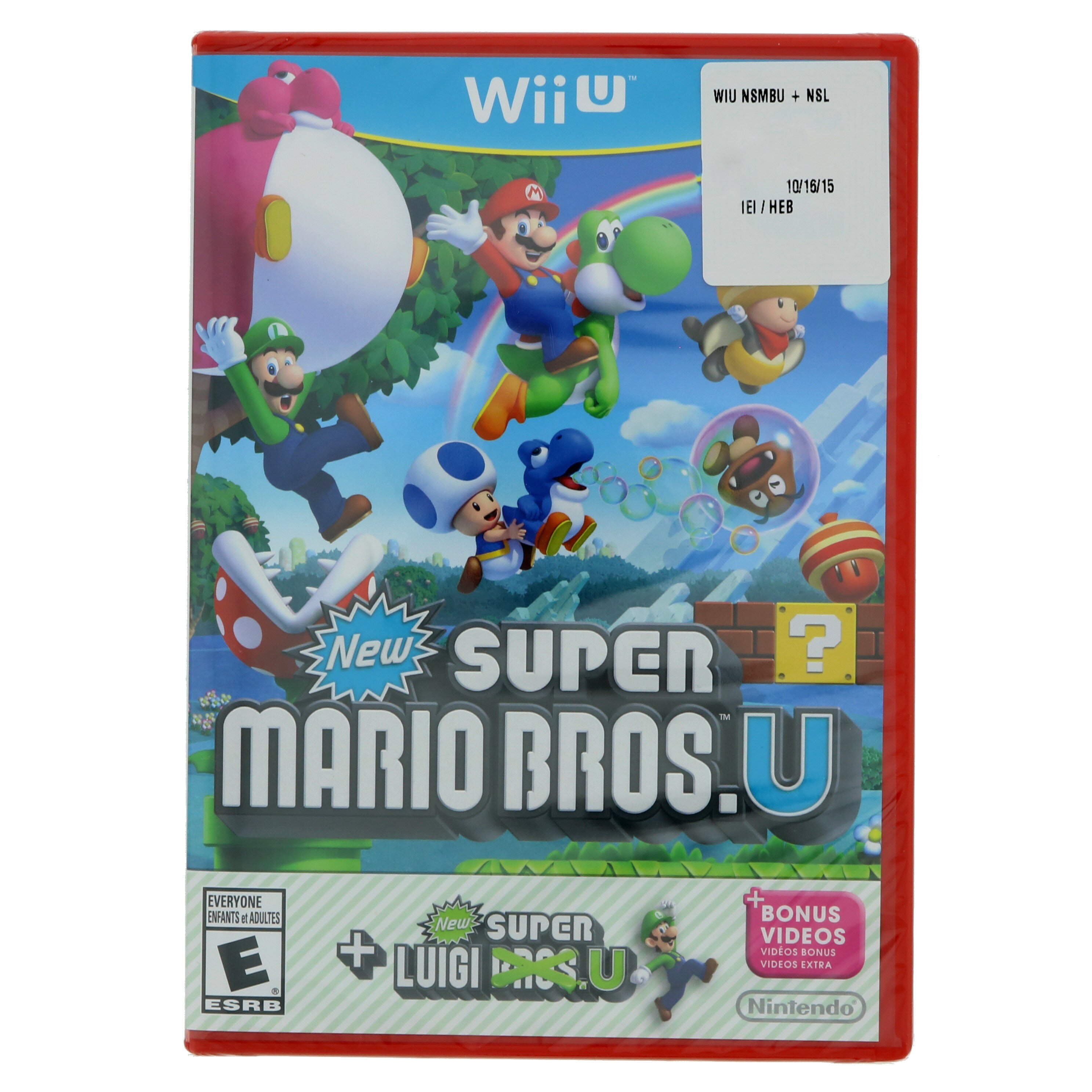 New super mario bros u plus clearance luigi