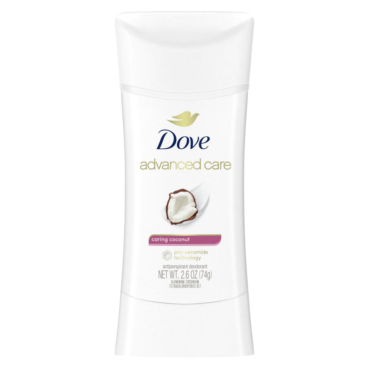 Dove Antiperspirant Deodorant Caring Coconut; image 1 of 4