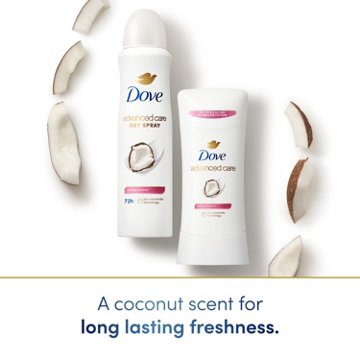 Dove Advanced Care Antiperspirant Deodorant - Coconut