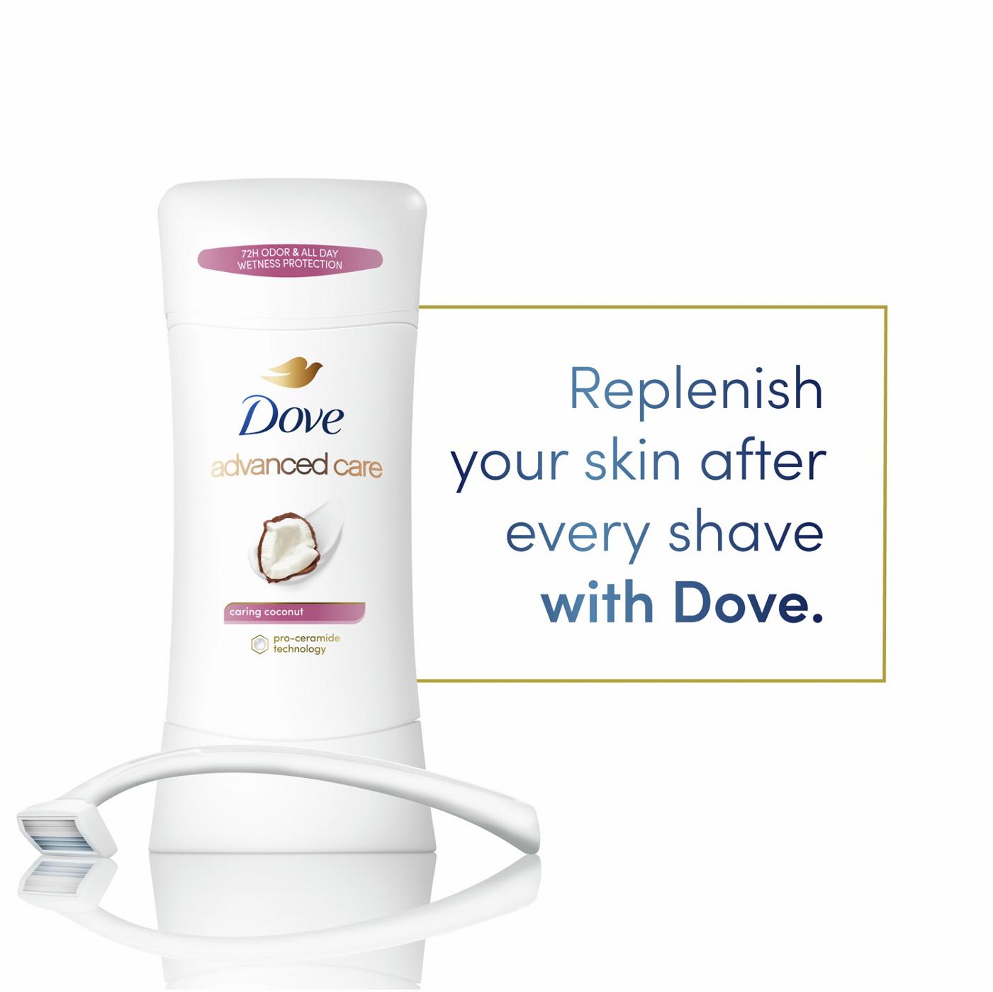 Dove Antiperspirant Deodorant Caring Coconut; image 4 of 4