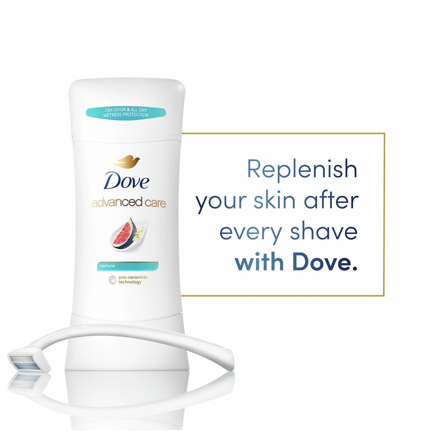 Dove Advanced Care Antiperspirant Deodorant Stick Restore; image 5 of 6