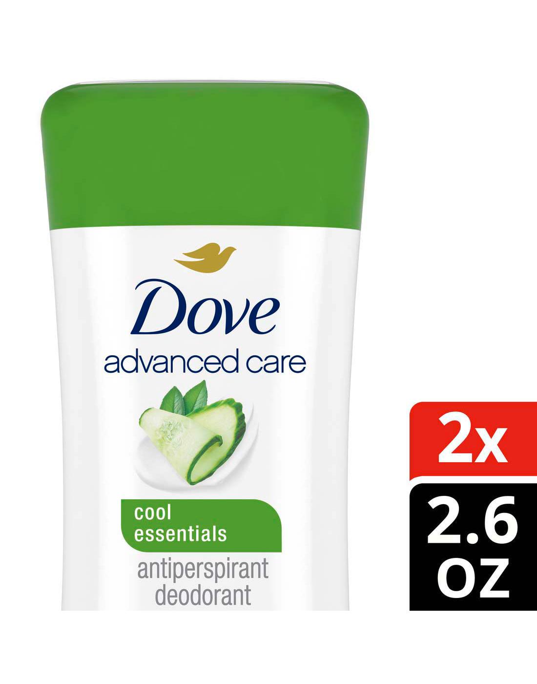 Dove Advanced Care Antiperspirant Deodorant - Cool Essentials, 2.6 oz; image 2 of 4