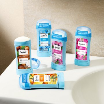 Suave  Antiperspirant Deodorant For Women, Invisible 48hr Protection - Sweet Pea & Violet, 2 pk, 2.6 oz