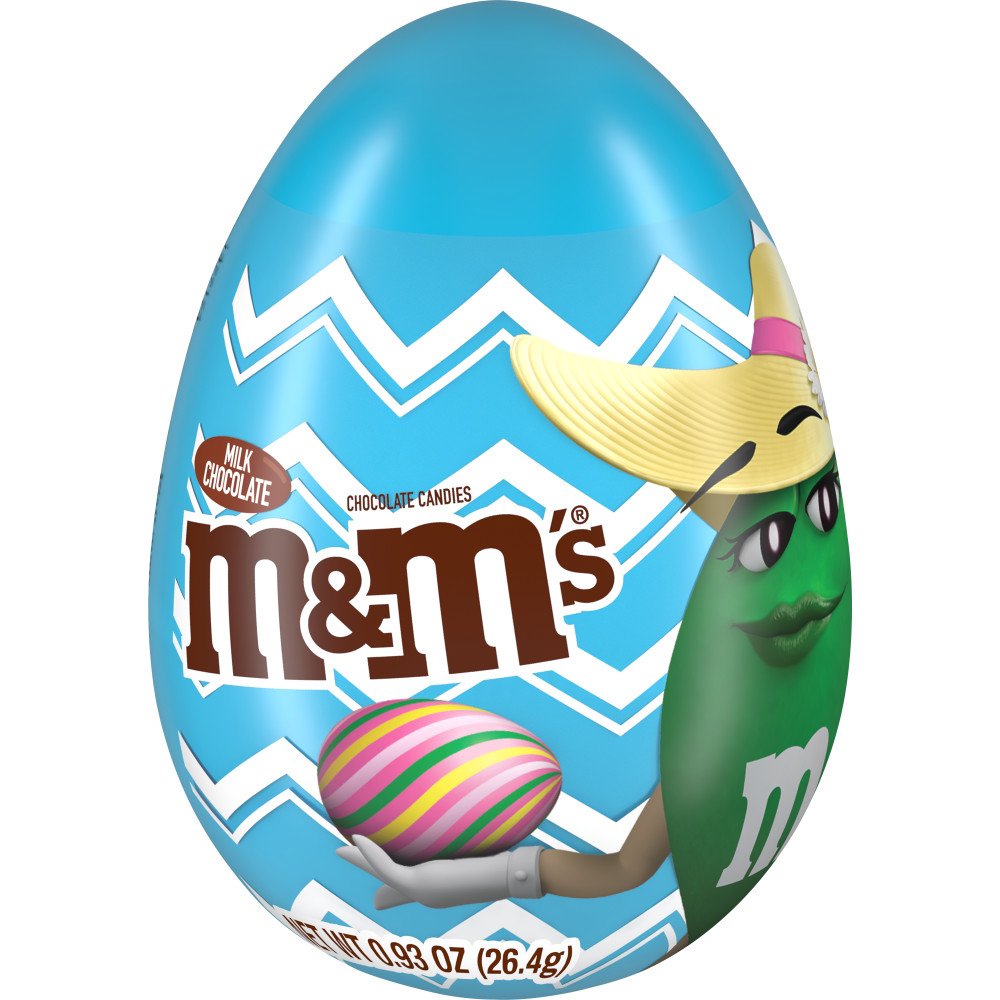 M&M'S Peanut Milk Chocolate Pastel Easter Candy Assortment, 10 Oz