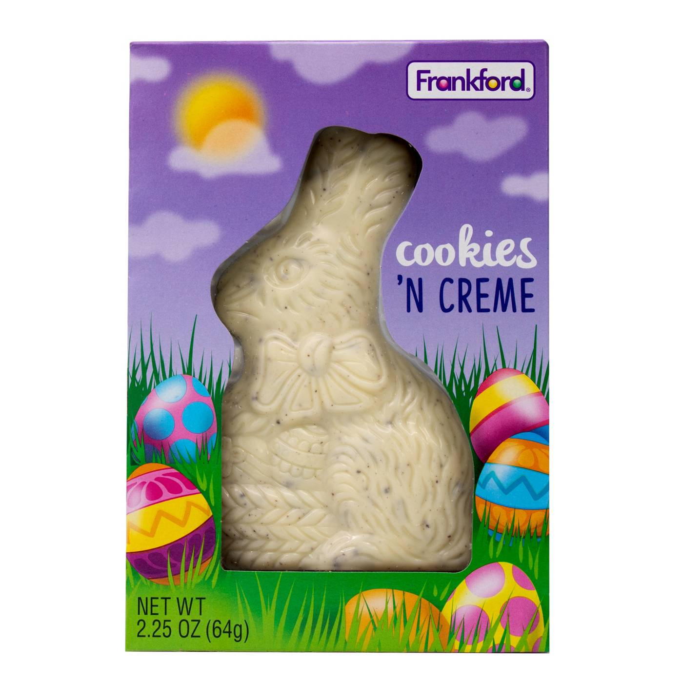 Frankford Cookies 'N Creme Rabbit Easter Candy; image 1 of 2