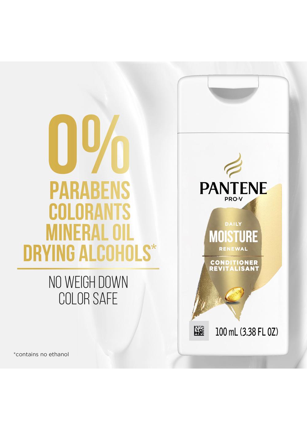 Pantene Moisture Renewal Daily Conditioner - Travel Size; image 2 of 8