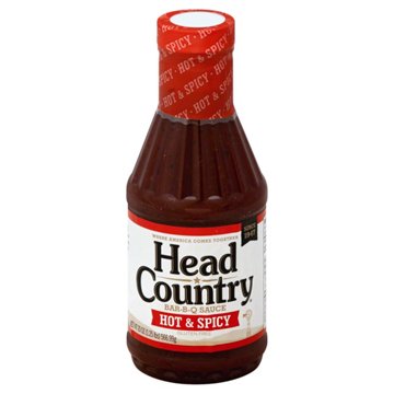 Head Country Hot & Spicy Bar-B-Q Sauce, 20 oz