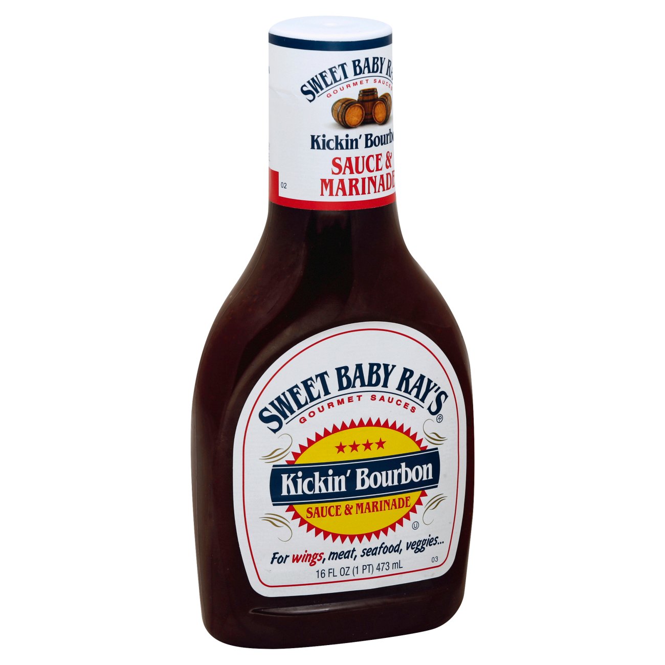 Sweet Baby Ray's Kickin Bourbon Wing Sauce & Glaze Shop Sauces
