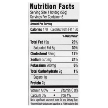 H-E-B Texas Heritage Beef Brisket Hot Dogs