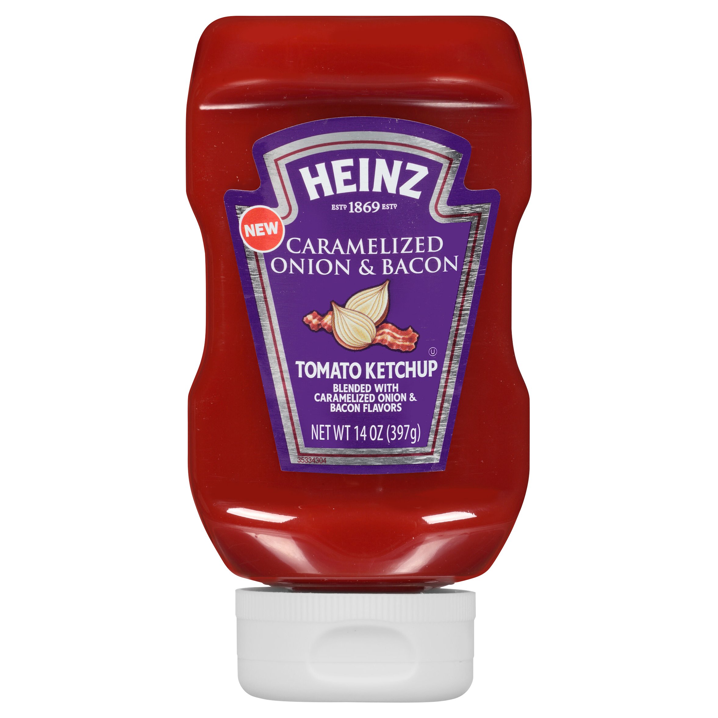 Heinz Caramelized Onion & Bacon Tomato Ketchup Shop Ketchup at HEB
