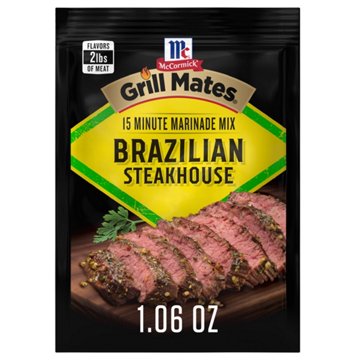 McCormick Grill Mates Brazilian Steakhouse Marinade, 1.06 oz