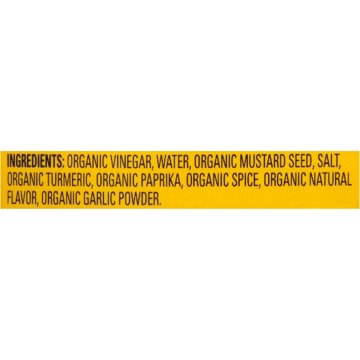 French's True Organics Classic Yellow Mustard, 12 oz