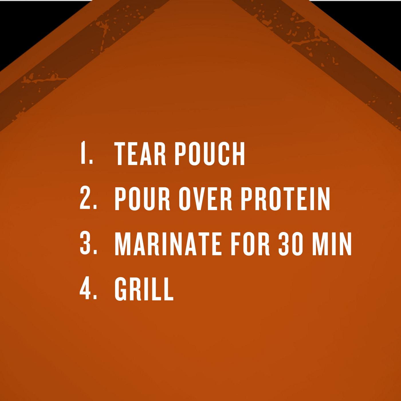 McCormick Grill Mates Brown Sugar Bourbon Single Use Marinade; image 2 of 4