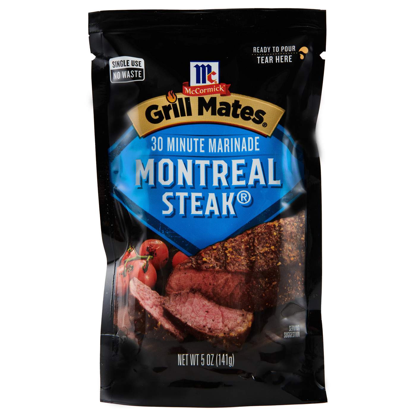 McCormick Grill Mates Montreal Steak Single Use Marinade; image 1 of 4