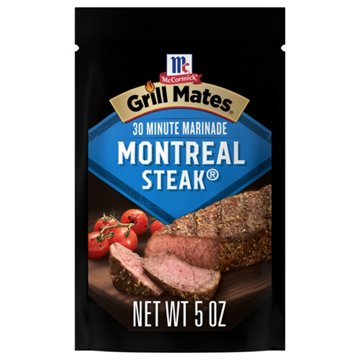 McCormick Grill Mates Montreal Steak Single Use Marinade, 5 oz