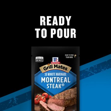McCormick Grill Mates Montreal Steak Single Use Marinade, 5 oz