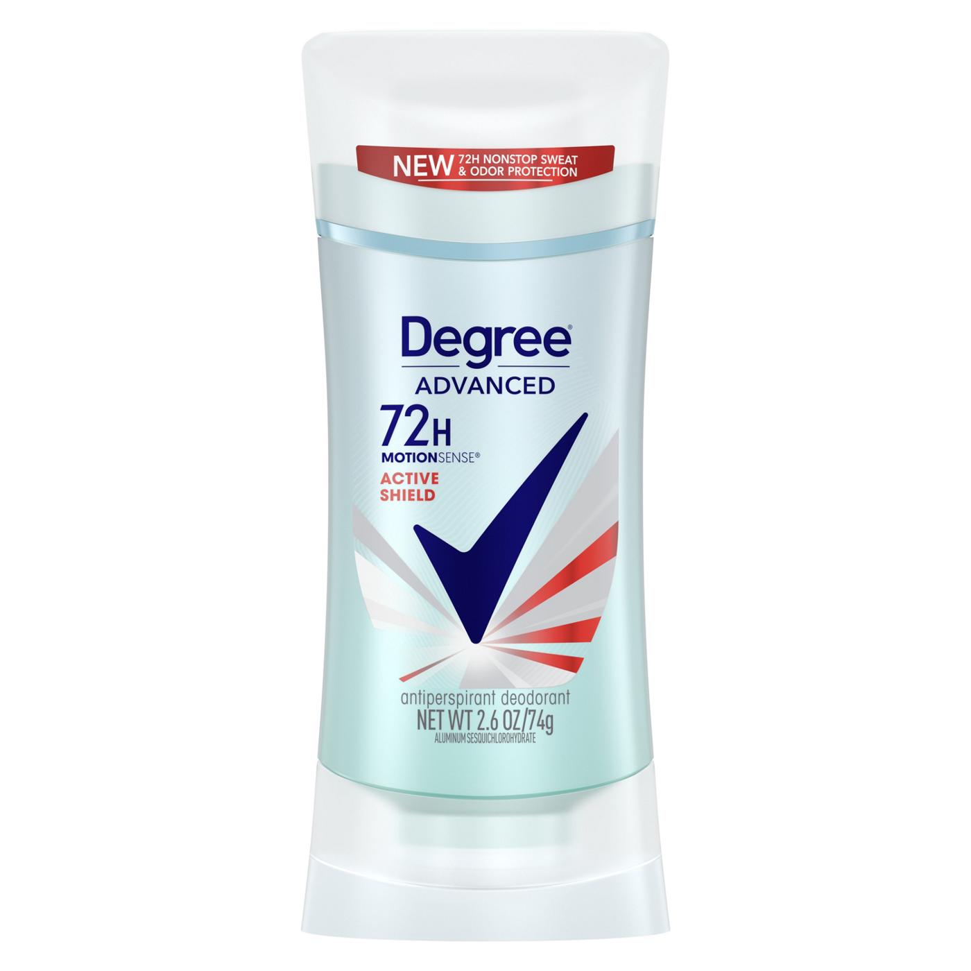 Degree Advanced Active Shield Antiperspirant Deodorant; image 1 of 3