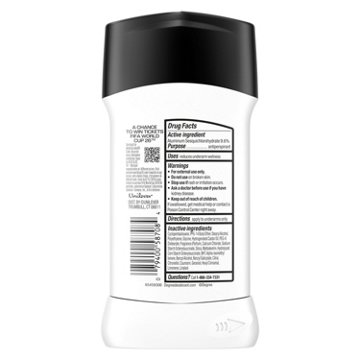 Degree Men 72 Hr UltraClear Antiperspirant Deodorant - Black+White, 2.7 oz