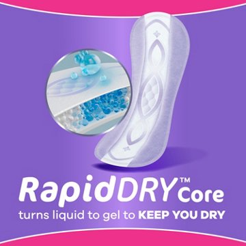 Always Discreet Incontinence Panty Liners -  Very Light, Long