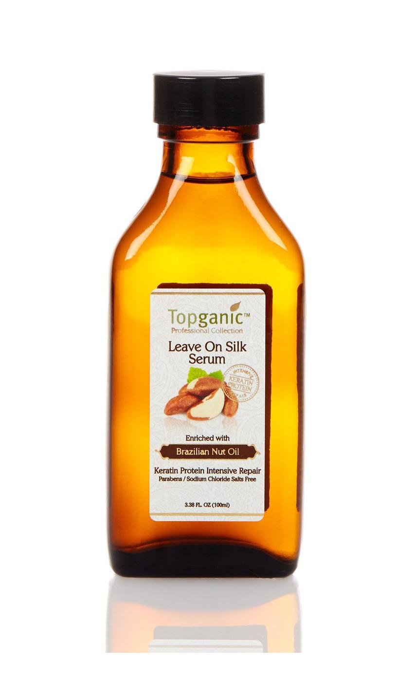 Topganic Leave On Silk Serum Brazilian Nut Oil; image 1 of 2