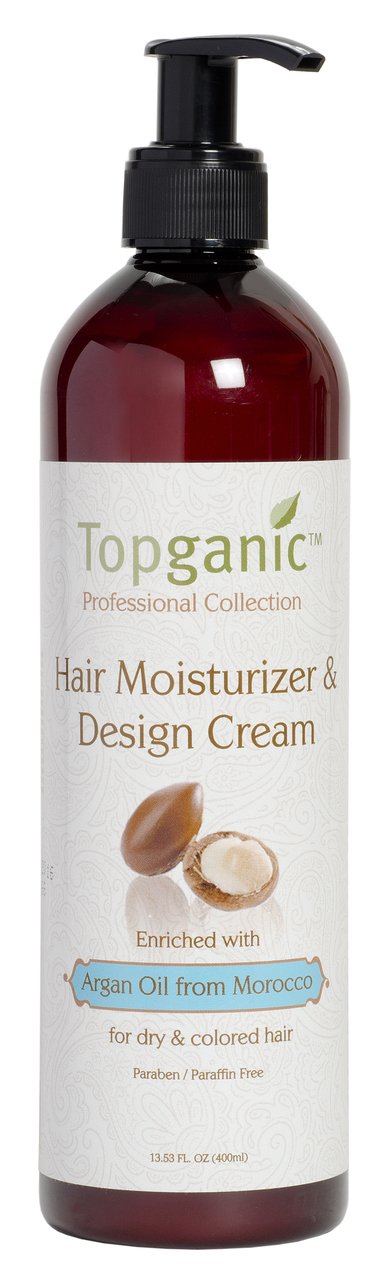 Topganic Hair Moisturizer & Design Cream With Argan Oil - Shop Styling ...
