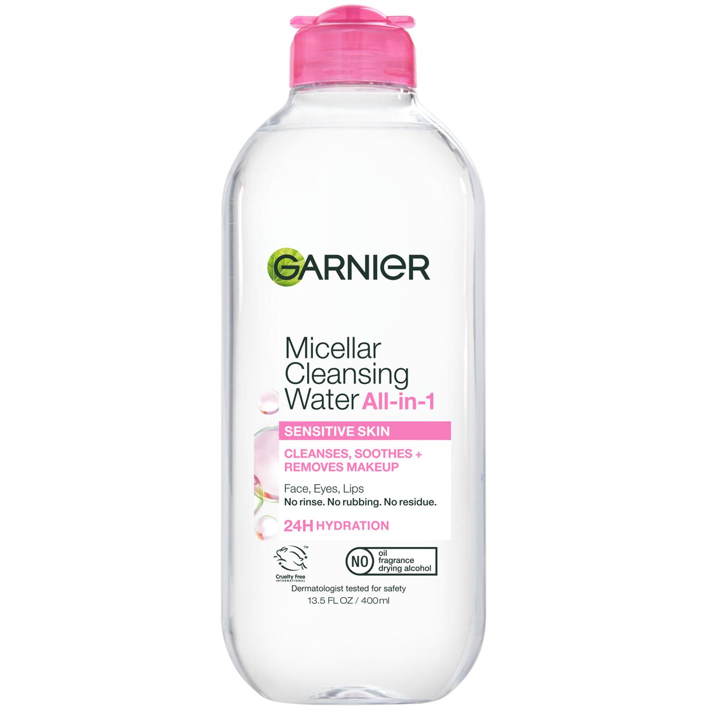 Garnier SkinActive Micellar Cleansing Water, For All Skin Types; image 1 of 10