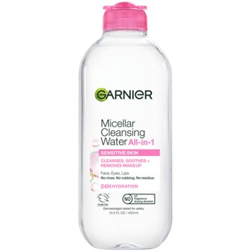 Garnier SkinActive Micellar Cleansing Water, For All Skin Types, 13.5 oz