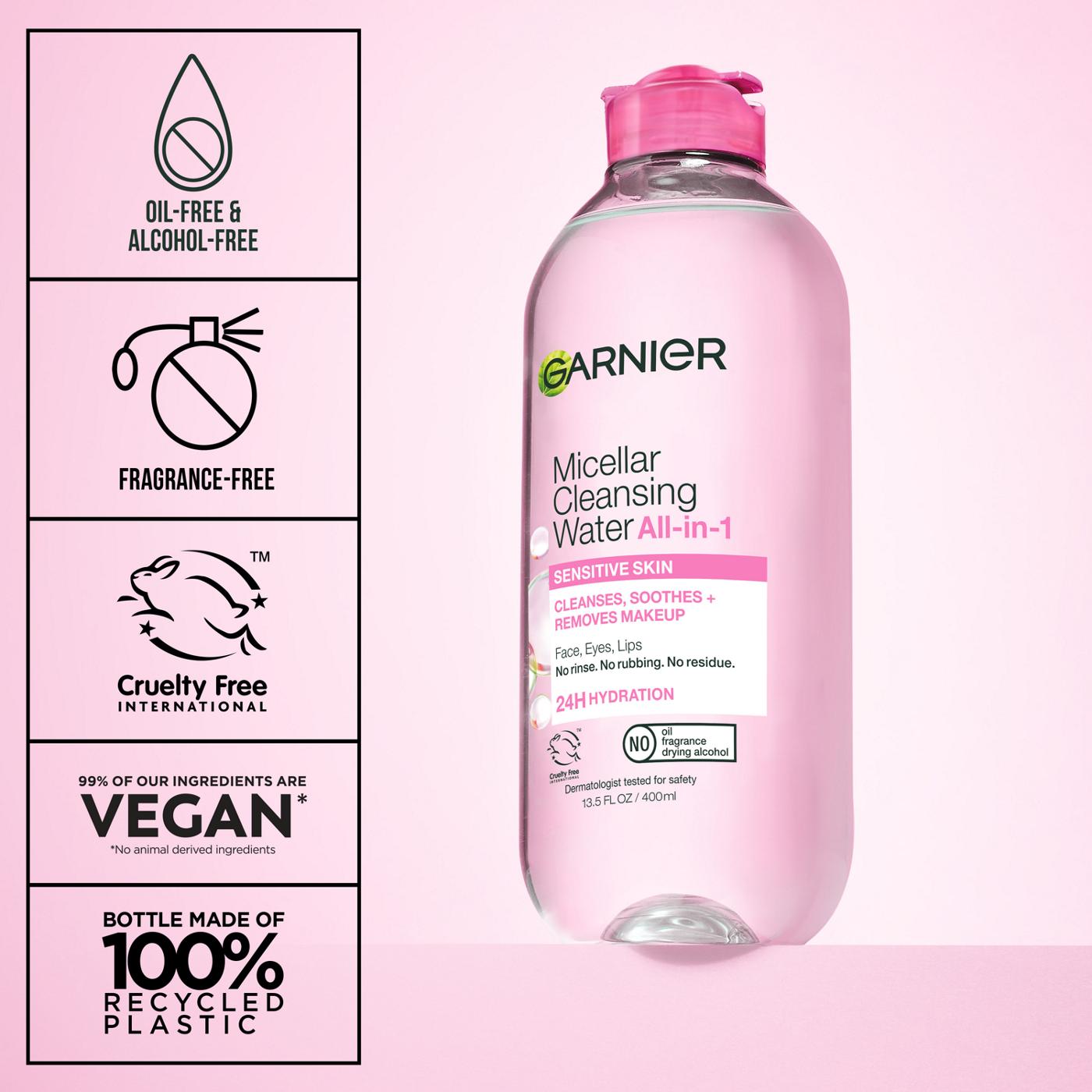 Garnier SkinActive Micellar Cleansing Water, For All Skin Types; image 3 of 10