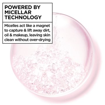 Garnier SkinActive Micellar Cleansing Water, For All Skin Types, 13.5 oz